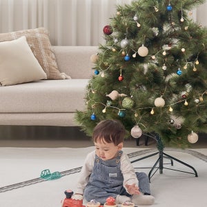 하베브릭스 크리스마스 기차놀이세트 아기 장난감