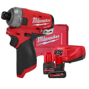 밀워키 M12 FQID-5252C 충전 오일펄스 임팩트 드라이버 12V 전동 공구 풀세트