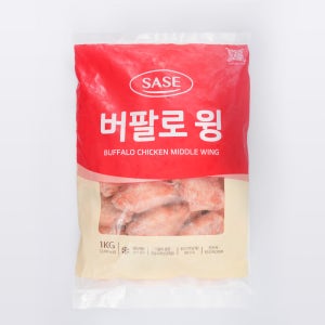 사세 버팔로윙 1KG 치킨 로스트윙 순살치킨 버팔로윙봉+드라이 구성