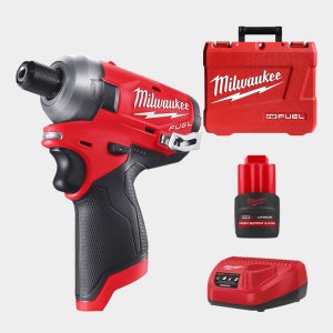 밀워키 12V 충전 오일펄스 임팩 드릴 M12 FQID-251C 2.5A 배터리 1개 세트