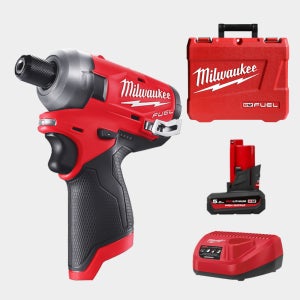 밀워키 12V 충전 오일펄스 임팩 드릴 M12 FQID-501C 5A 배터리 1개 세트