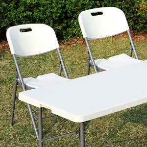 KALLUS 접이식 브로몰딩 의자 4개세트