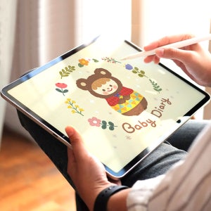 임신태교육아 초음파 만년형 아기 다이어리 예방접종표 체크리스트 아이패드 굿노트 PDF서식