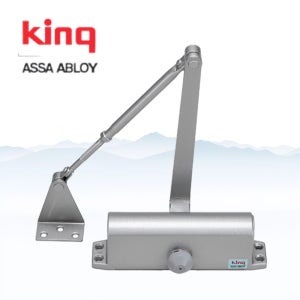 현관문 도어클로저 킹K630 일자 정지형 아파트 방화문 도어체크