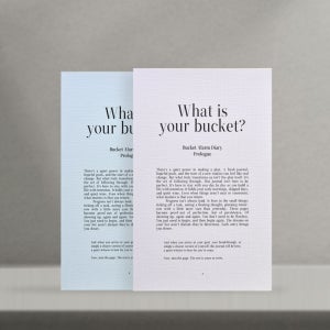 [만년형] 버킷알람다이어리 (생산성 버킷리스트 플랜)