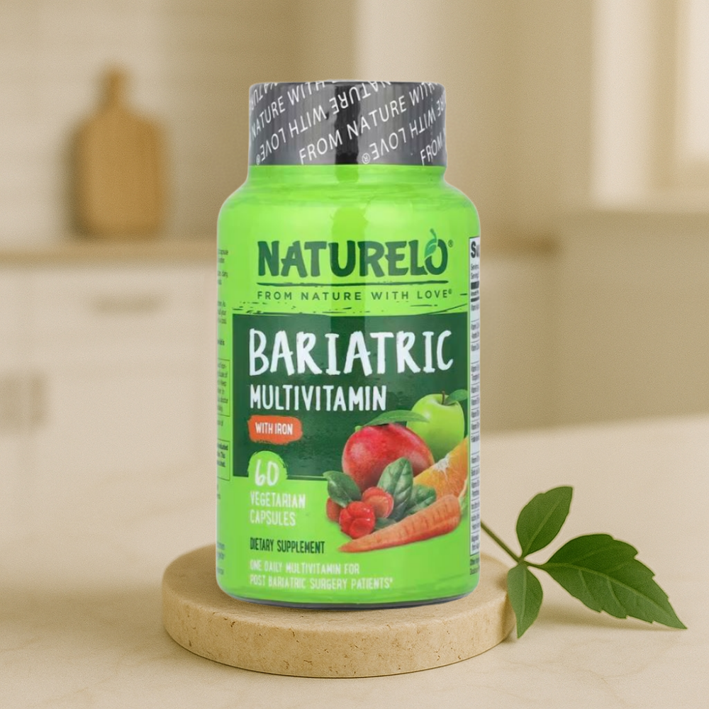 네추렐로 <b>베리아트릭 멀티비타민</b> 철분함유 NATURELO 60캡슐, 1개