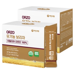 아임힐링 오르조보리차 이탈리아 유기농 보리차 100개입, 2개