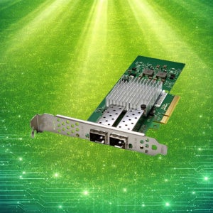 이지넷 PCI-Express x8 멜라녹스 칩셋 탑재 서버 랜카드 582SFP-10G-MX