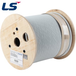 LS전선 SimpleWide SF/UTP 장거리 PoE 랜케이블 300m (단선/그레이) SFP-G-C6G-E1VX-M 4P GY