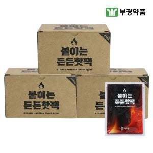 부광약품 붙이는 든든핫팩 45g 20개입 3박스