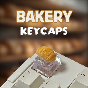 귀여운 아티산 포인트키캡 고퀄리티 주문제작 공방 커스텀 베이커리 키보드