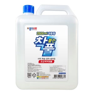 종이나라 착풀 2500ml 접착제 물풀 슬라임 풀 글루 PVA풀 액체풀 대용량