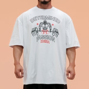 [디터민드] 소로나 올드스쿨 데드리프트 오버핏 반팔 짐웨어 헬스복 티셔츠 빅사이즈