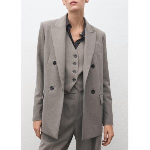 MANGO WOMAN 블레이저 PUGLIA Gray 17007142