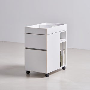 포더홈 코어 이동식 서랍장 2단 낮은형