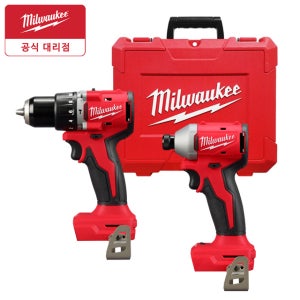 밀워키 M18 BLPP2C3-0C0 18V 충전 콤보세트 해머드릴 임팩트 드라이버세트