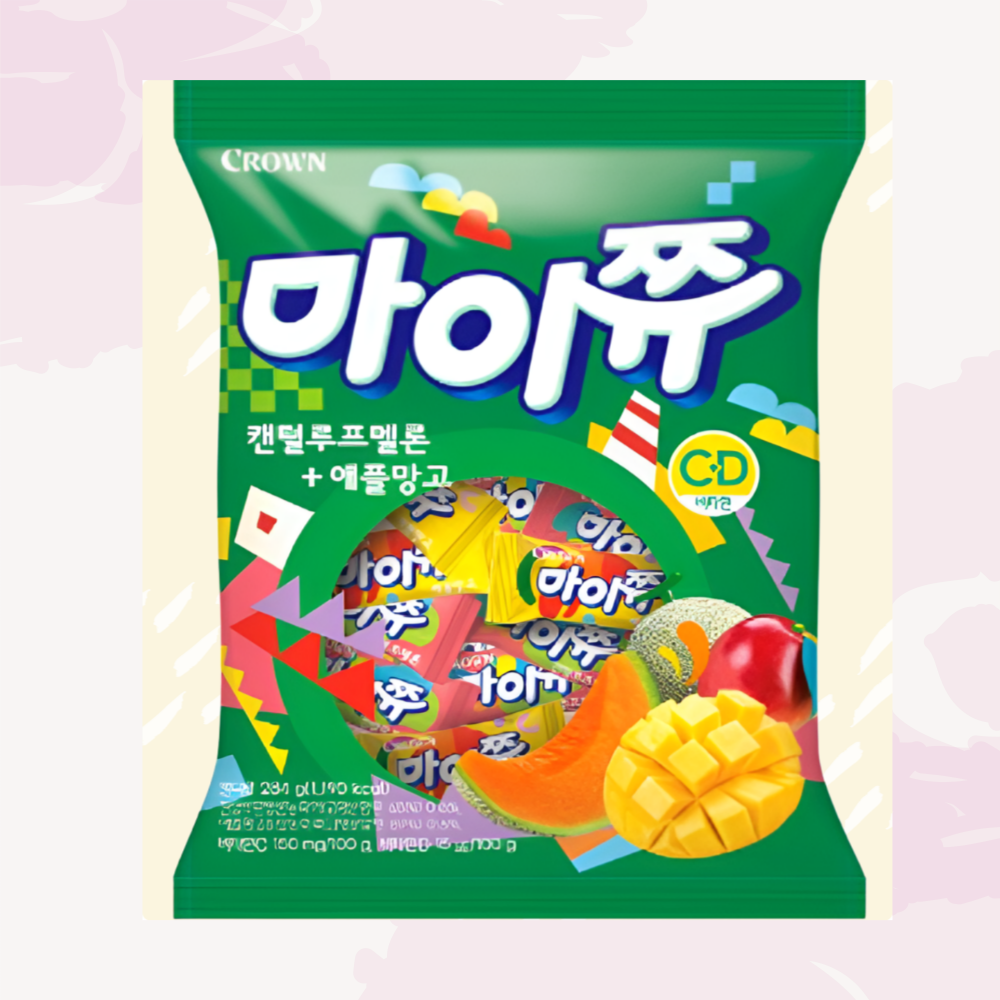 마이쮸 멜론애플망고 사탕