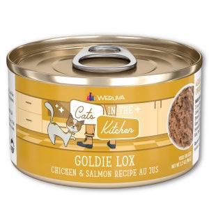 웨루바 고양이 주식 캔 골디락스 치킨 참치 연어 90g 습식 사료