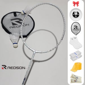 레드썬 쉐이프01 WHITE 선수용 올라운드형 배드민턴라켓 4U