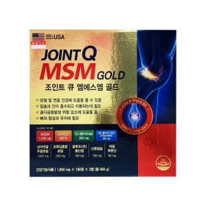 조인트큐 엠에스엠 골드 상어연골 관절 골다공증 영양제 360정 6개월분
