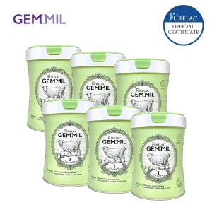 프리미엄 최고급 A2단백질분유 젬밀 1단계 6캔