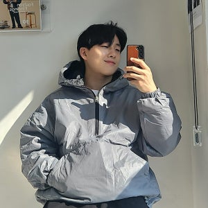 나일론 하프집업 아노락 패딩 (2C)