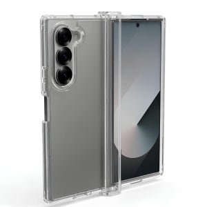방탄 범퍼 젤리케이스 1+1 투명, 힌지보호 갤럭시Z 폴드7 지폴드7