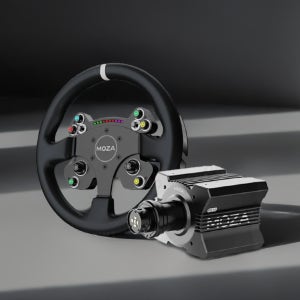 MOZA R12 V2 레이싱 휠 F1 게임장비 올인원 PC 자동차 CS V2P 핸들