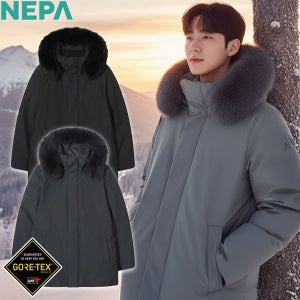 네파 롱패딩 고어텍스 발열안감 구스다운 발열안감 아르떼 남성