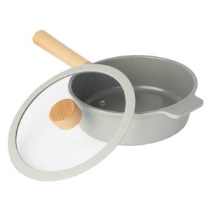 남자들의 주부생활 에스티나 세라믹 코팅 IH 인덕션 멀티팬 20cm 유리커버 세트 국내생산