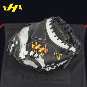 하타케야마 프로 M22 스페셜 이지영 패턴 골드오더 207 포수미트 (블랙/화이트)