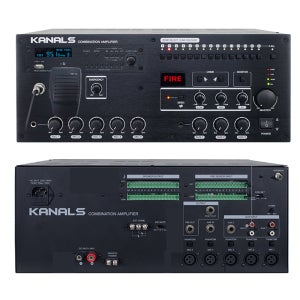 정관방송용앰프 화재 비상 자동안내방송 학교 사무실 MCS-1560 카날스 PA앰프