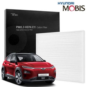 코나 EV 현대모비스 에어컨필터 헤파필터