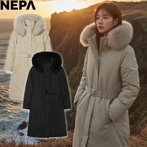 네파 롱패딩 고어텍스 여성 아르떼 구스코트 발열안감 다운자켓 방수 방풍