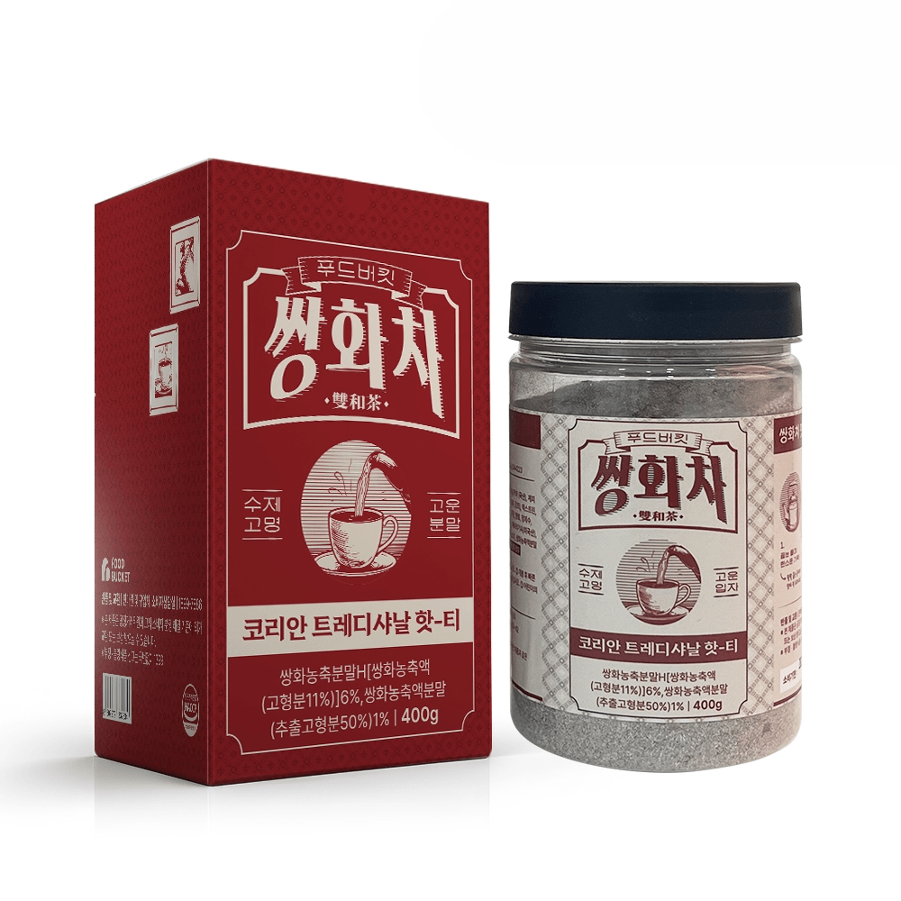 푸드버킷 수제고명 쌍화차 400g 1개 건강관리 건강차