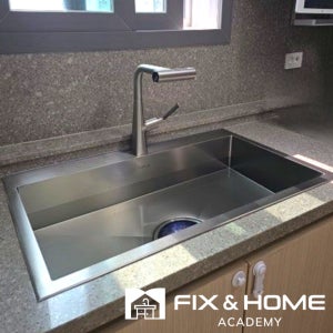 사각싱크볼 폭포수전 원스톱교체 OKEE 한스 아티잔 싱크볼,한샘4WAY 수전교체