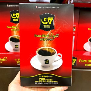 G7 커피 베트남 퓨어 블랙 라이트 0.9g 200개입