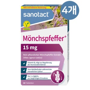 자노탁트 체이스트베리 바이텍스 60정, 4개