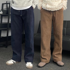 1+1 남자기모바지 골덴바지 남자코듀로이팬츠