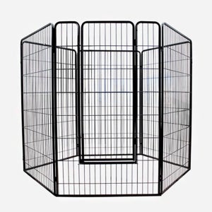 접이식 육각 도어형 공간분리 대형펜스 반려견칸막이 튼튼한펜스 개울타리 장