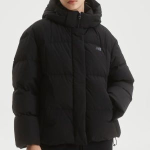 (국내매장판) WOMEN 액티브 시그니처 숏다운 숏패딩 구스다운 NBNPF4W062