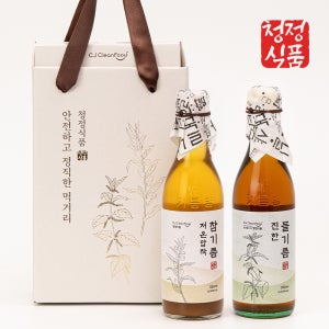 청정식품 저온압착 참기름 진한 들기름 선물세트 명절 추석 설 선물 답례품