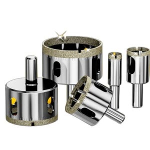 타일 대리석 특수 드릴비트 세트 게코드릴비트 유리구멍 오프너 연마기 포함 고강도 작업용