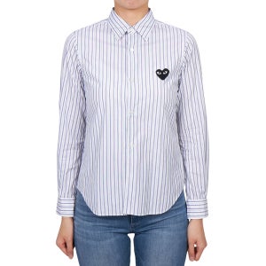꼼데가르송 블랙와펜 스트라이프 여성 셔츠 AZ B005 051 1