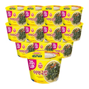 오뚜기 컵밥 미역국밥 200g, 12개
