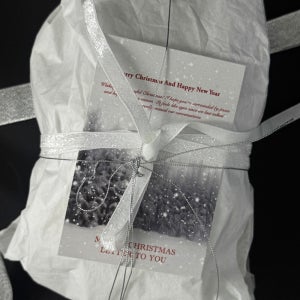 크리스마스 택 트리 겨울 선물 박스 포장 성탄절 40매