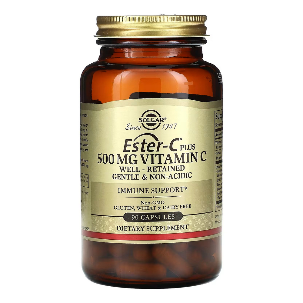 솔가 <b>에스터</b><b>C 플러스</b> <b>비타민C</b> <b>500mg</b> 90캡슐