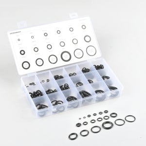 225PCS 고무패킹 고무링 오링세트 오일링 패킹 바킹 수리키트