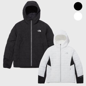 노스페이스 남녀공용 경량패딩 히트 라인 자켓 여성 겨울 점퍼 가벼운 후드 패딩 자켓