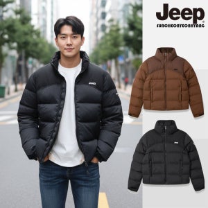 지프점퍼 Jeep 아치커브 푸퍼 다운 점퍼 남성 여성